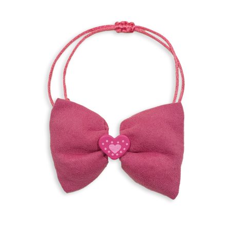 Papillon con asole elastiche e cordino aggiuntivo - Pink Love